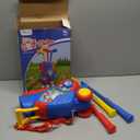 Liberry Toddler Golf Set, Upgraded Kids Golf Cart with Unique Shoulder Strap Design, Indoor Outdoor Sports Toys Gifts for Boys Girls 1 2 3 4 Years Old (Blue)