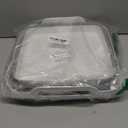 Collapsible Dish Basin with Drain Plug, 2.4 Gal(9L) Kitchen Storage Tray Dish Wash Basin, Portable Dish Tub, Foldable Dishpan for Camping, RV, Gray