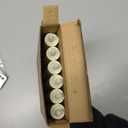 GenSwin Flameless Taper Candles Flickering with Remote Timer, 6Pcs LED Taper Candles Battery Operated with Realistic 3D Wick for Home Decoration (Ivory, 0.79" x 9.1")