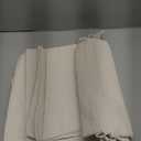 6 Pcs Reusable Cotton Washable Bags, 16 x 12 Inch Biodegradable Muslin Bag with Drawstrings, Large Linen Bag for Storage, Shopping