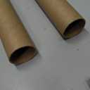 2" x 18" Reinforced Kraft Paper Mailing Tube, Pack of 2 Tubes with 4 Caps Secure USPS Approved Poster Tube Made in USA Cardboard Tube for Shipping and Storing Posters, Prints, Artwork