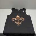 Fleur de Lis Tank Top M 