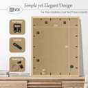 VCK 22x28 Poster Frame Solid Wood Natural 3 Pack Picture Frames 22 x 28 Inches with Wall Mounting Hanging