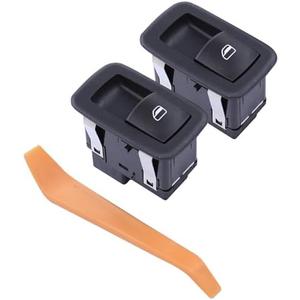 MOTOKU Rear Driver and Passenger Side Window Switch for Chrysler 300 2011-2014, Dodge Charger 2011-2015, Journey 2011-2020, Ram 1500 2500 3500 4500 2016-2018,Ram 1500 Classic 2019-2024
