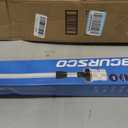 Obcursco Boat Stern Lights, Telescoping Pole 27"-48" LED Anchor Light with Base, 12V Adjustable 3NM 360 Navigation Lighting for Pontoon, Yacht, Bass, and Fishing Boats (27"-48", Black)