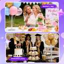 JOYYPOP 4 Sets Balloon Stand Kit For Table, Balloon Sticks with Base Birthday Graduation Party Decorations Wedding