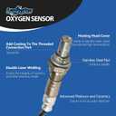 Upstream O2 Sensor for Honda Civic 2001-2005, CR-V for Acura RSX 2002-2004 | Upstream Oxygen Sensor for Honda Civic 1.3L 2003-2005 1.7L 2001-2005, CR-V 2.4L 2002-2004, for Acura RSX 2.0L 2002-2004