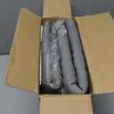 2 Pack PU Leather Front Car Seat Cover Bottom Car Seat, Anti-Slip and Full Wrap Driver Car Seat Protectors with Storage Pocket, Luxury Waterproof Bottom Auto Seat Cushion Pad for Most Vehicles(Gray)