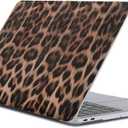 Case Compatible with MacBook Air 13 Inch 2018-2022 Release Model M1 M2 A2681,Funny Protector Cover for Air13 Retina Display with Touch ID-Retro Leopard Print,13.3 Retina(A1425/A1502)