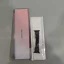 Stainless Steel Magnetic Loop Compatible with Apple Watch Band 41/40/38/49/46/45/44/42mm Women Metal Mesh Celtic Knot Dressy Strap for iWatch SE Series 10/9/8/7/6/5/4/3/2/1/Ultra(1/2) (Black)