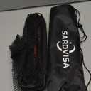 Upgraded Foldable Floating Fishing Net, Tangle-Free Coated Landing Net Extends from 27-35" with Telescoping Pole Handle, Fishing Gear for Ranger Boat, Kayak & Trout Salmon Bass Fishing, Gifts for Men