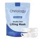 Vuglow Chinology Chin Mask, Chinology Double Chin Lifting Masks, Reusable Lift Chin Strap, Double Chin Reducer Jawline Mask Lifting for Face and Neck, Say Goodbye to Your Double Chin Now(4 pcs)