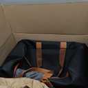 Steve Madden Designer Carry On Luggage Collection - Lightweight 20 Inch Duffel Bag- Weekender Overnight Business Travel Suitcase with 2- Rolling Spinner Wheels (Global Black)