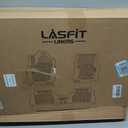 LASFIT Floor Mats for 2013-2018 Dodge Ram 1500 Quad Cab, 2019-2024 Dodge Ram 1500 Classic, Fit for Bucket Seat & Carpet Flooring, All Weather TPE Custom Fit Car Mats Floor Liners 1st & 2nd Row, Black