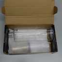 GAGALIFE Kitchen Sink Soap Dispenser with Large Bottle, Built in Sink Soap Dispenser Refill from Top, Brushed Gold