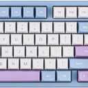 Blade101 Wireless Aluminum Gaming Keyboard, BT5.0/2.4GHz/USB-C Hot Swappable Custom Mechanical Keyboard with 8000mAh Battery, Gasket Structure, RGB Backlit, NKRO for Win/Mac (Blue)