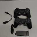 Wireless Retro Game Console, Plug and Play Video Game Console Built in 25200+Games, 4K HDMI Output,9 Classic Emulators, Dual 2.4G Wireless Retro Game (Black)