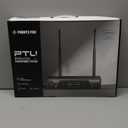 Phenyx Pro Wireless Microphone System, Dual Wireless Mics,w/ 2 Handhelds, Auto Scan,2x100 UHF Frequencies,328ft Range,Dynamic Microphone for Singing, Karaoke, Church(PTU-71-2H)