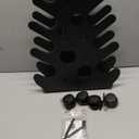 Dumbbell Rack Stand Only(Dumbbells Not Included) - Dumbbell Storage Rack with/without Wheels, Space Saver for Home Gym. (4 Tier - Pulley)