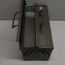 TOYO ST-350MG Steel 2-Tier Tool Box (Military Green)