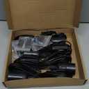 Plug in Light Socket - Pendant Hanging Lantern Cord - 8.2Ft Lamp Cord with Switch E26/E27 Extension Cable, Black Light Bulb Socket,4 Pack