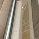 Double Curtain Rods 36-72 Inches for Windows, 1 Inch Diameter Adjustable Heavy Duty Drapery Rod with Aluminum Alloy Brackets and Finials, Modern Stylish Dual Curtains Rod, Antique Bronze