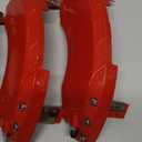 AOOA Red Caliper Covers Disc Brake Caliper Covers Caliper Paint Fit for KIA Carnival 2022-2024（Front and Rear), 4 Piece