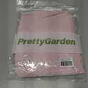 PRETTYGARDEN Overall Jumpsuit For Women 2025 Summer Casual Wide Leg Sleeveless Button Striped Jumpsuits Trendy Outfits (Pink, XXL)