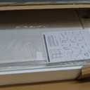 BOLUO White Nightstands Set of 2, 2 Drawer Dresser for Bedroom Night Stand Small Dresser End Table with Drawers Modern (Medium 2 pcs)