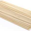 Frcctre 200 Pack 16 Inches Bamboo Plant Stakes, Bamboo Plant Sticks with 200 Pcs 4" Wires, Plants Garden Sticks Wooden Sign Posting Garden Support for Tomatoes, Floral, Potted Plants, Crafts