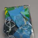 Joiedomi Kids Beach Towels with Hood for 3-10 Years Boys Girls Shark Hooded Toddler Bath Towel Poncho Absorbent Quick Dry Soft Microfiber Swim Robe with Backpack Lightweight 30"x30" for Beach Pool