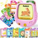 lalalark Talking Flash Cards for Kids 3 4 5 Year Old, Toddler Learning Toys with 136 Sight Words & 64 Games, Montessori Educational Toy for Kids, Preschool Learning Activities, Boys Girls Gifts