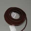 Brown Rubber Weather Stripping Door Seal Strip, D Shape Door Weather Seal Strip, Self Adhesive Soundproofing Frame Insulation Tape for Doors Frame/Window Seal, Blocks Cold Drafts Noise