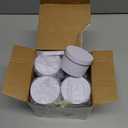 Threlaco 12 Pcs Bridesmaid Gift Scented Candles Wedding Bridesmaid Proposal Candle Soy Wax Flower Candles Sets for Women Maid of Honor Wedding Bridal Shower Favors for Guests(White)