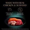 Sheba Perfect Portions Wet Cat Food Cuts in Gravy, Roasted Chicken Entree, with Sustainable Salmon, and with Sustainable Tuna, 2.6 oz. Twin-Pack Trays (18 Count, 36 Servings) (Pack of 2) (EXP 09/01/27)