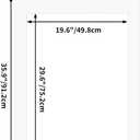 ZBEIVAN 24x36 White Picture Mats for 20x30 Pictures with Core Bevel Cut Frame Mattes - Pack of 5