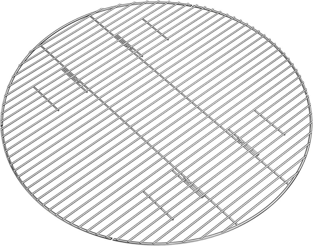 onlyfire Foldable Fire Pit Cooking Grates for Grilling, BBQ Solid Stainless Steel Rods for Outdoor Camping, 36-inch