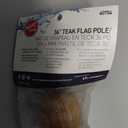 Taylor Made Products Teak Flag Pole, 1 1/4x36D