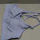 Nursing Bras for Breastfeeding Nursing Sports Bra Crop Top Sexy Crisscross Back Workout Yoga Maternity Sports Bras (XX-Large, Light Blue)