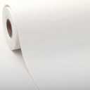 SHUFA White Cotton-Like Textured Grasscloth Wallpaper Matte Thick Real Woven Fabric Peel and Stick Contact Paper Removable Self Adhesive Washable (16.5"x236.2") A8