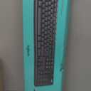 Logitech MK270 Wireless Keyboard and Mouse Combo for Windows, 2.4 GHz Wireless, Compact Mouse, 8 Multimedia and Shortcut Keys, 2-Year Battery Life, for PC, Laptop - Black (1 Pack)