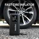 4000A Jump Starter with Air Compressor,74Wh Battery Jumper Starter Portable with LED Display,12V 4-in-1 Jump Box Pack (10L Gas/ 6L Diesel) with 160PSI Tire Inflator, LED Light, Jumper Cables