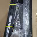 EMODA 18 Inch California King Bed Frames with White Cover, Heavy Duty Metal Cal King Platform Bed Frame No Box Spring Needed, Noise Free