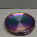 AIEVE Stainless Steel Kids Plates,6 Pack Round Toddler Plates,8 Inch Dinner Dishes for Baby, BPA Free, Dishwasher Safe