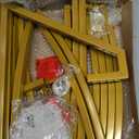 Wokceer Round Backdrop Stand 5FT Circle Balloon Arch Frame Circle Backdrop Stand Gold Round Arch for Wedding Birthday Party Bridal Shower Anniversary Event Ceremony Decoration