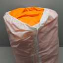 WARSUN Foam Ball Pit 10x10Ft with Built-in Fan Ball Pit Inflatable for Kids Toddlers, Hours of Fun ActivityOrgane (Orange)