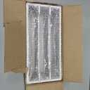 DRASTAR Mail Organizer Countertop, Mail Holder with 3 Slots, Mail Sorter Organizer for Desk, Envelope Holder for Home Office, Retro White