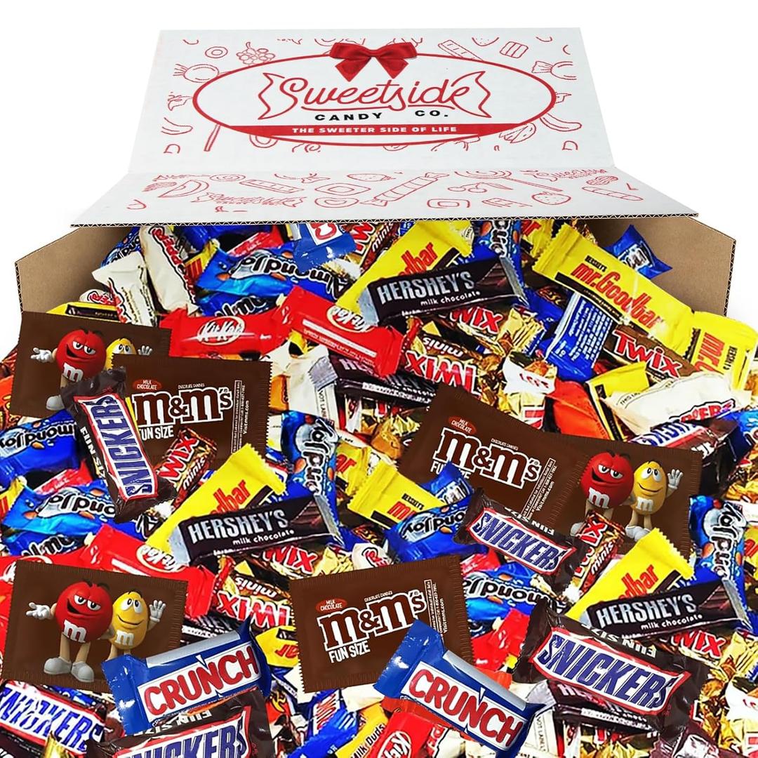 Chocolate Candy Variety Pack, Bulk Chocolate Candy For Parties, 5 LB Assorted Chocolate Candy Variety Pack, Delicious Mixed Chocolate Candy Assortment Bag Bulk, Perfect For Sharing And Snacking (EXP 01/17/27)