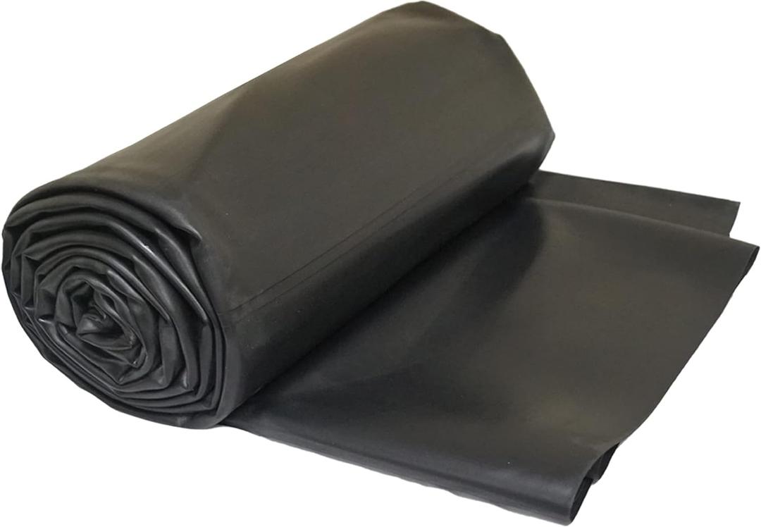 15 ft. x 20 ft. EPDM Pond Liner – 45-Mil Rubber Liner for Outdoor Ponds, Waterfalls, Aquaponics, Retention Basins – Durable & Fish Safe