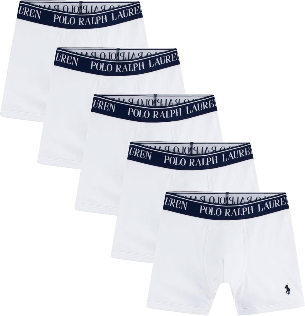 POLO RALPH LAUREN Boys' Boys' Multi-pack Boxer Briefs